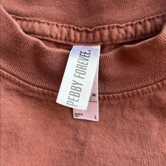 Pebby Forevee Side Slit Graphic Tee - Picture 3 of 7